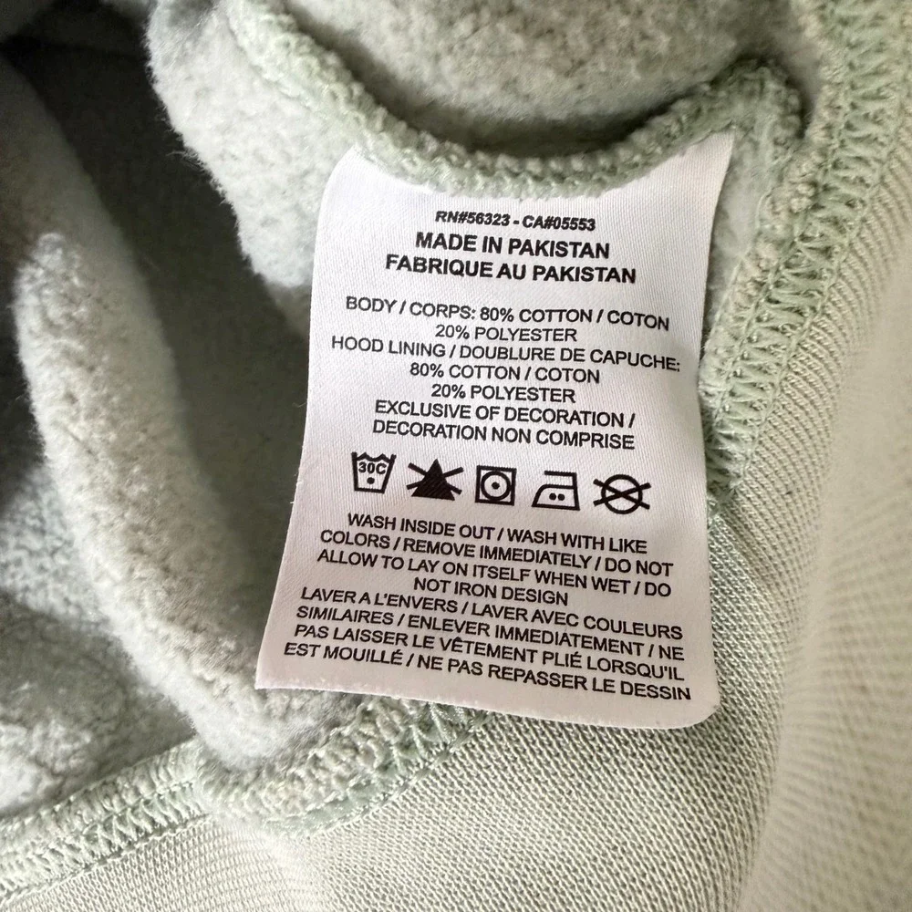Nike Mens gym fit Full Zip Hoodie XL Lime Green Fleece Swoosh Logo Sweatshirt A+